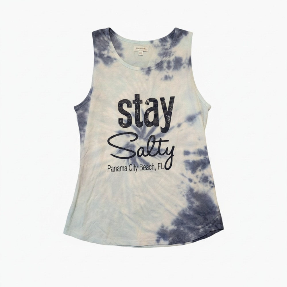 Dreamsicle Stay Salty PCB, FL Tank Top Beach Womens Medium